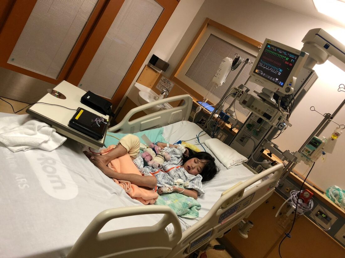 難治性腹水　医ケア児　腸閉塞